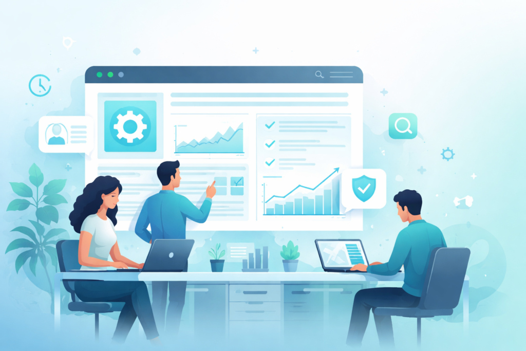 Website FAQ structure optimized for local SEO and AI recommendations for Jacksonville small businesses